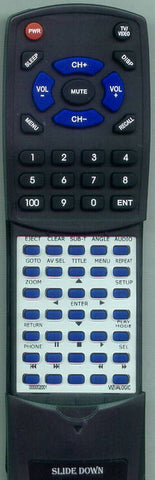 VIZUALOGIC VL5500 Replacement Remote