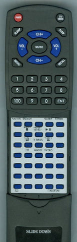 CONCERTONE RV2003L Replacement Remote