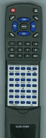 TEAC CDX70I Replacement Remote