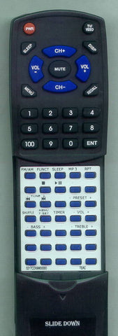 TEAC CDX9 Replacement Remote