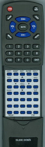DYNEX RT076E0UB011 Replacement Remote