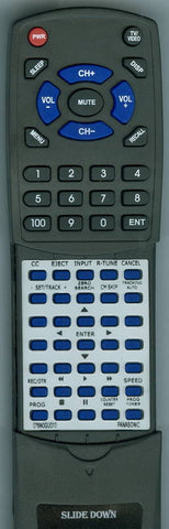 PANASONIC PVC923 Replacement Remote