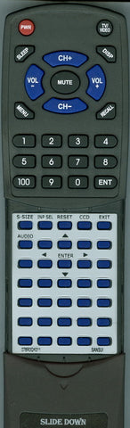 SANSUI HDLCD4212 Replacement Remote