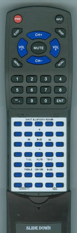 VIZIO 10230000151 Replacement Remote