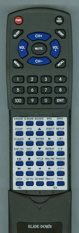 RCA LEDVD2488A-C Replacement Remote