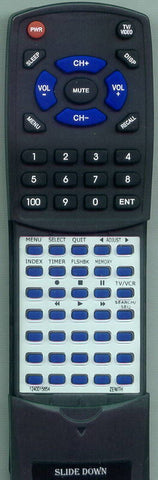 ZENITH SJ7773BG Replacement Remote