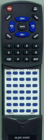 ZENITH SF2769H2 Replacement Remote