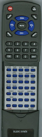 ACCURIAN RT12435483 Replacement Remote