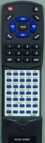 ACCURIAN AVR315048 Replacement Remote