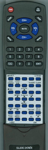 SONY SLVL76HFAR Replacement Remote
