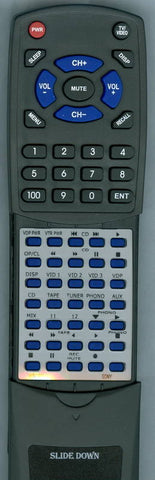SONY TAE77ESD Replacement Remote