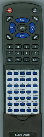 SONY 146399611 Replacement Remote