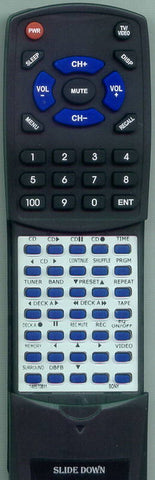 SONY HCDH1600 Replacement Remote