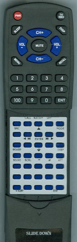 SONY DSXS300BTX Replacement Remote