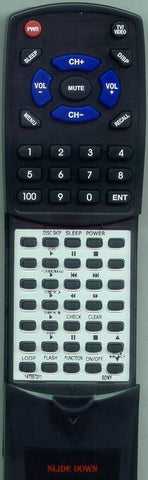 SONY HCDRXD5 Replacement Remote
