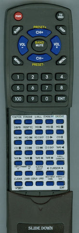 SONY HDCMD555 Replacement Remote