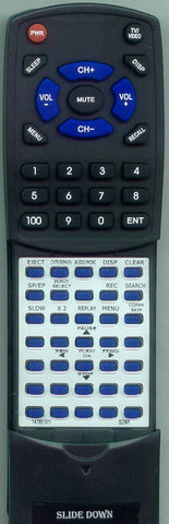 SONY SLVN51 Replacement Remote