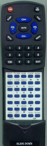 SONY RT147716711 Replacement Remote