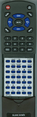 SONY CMTCPX1 Replacement Remote