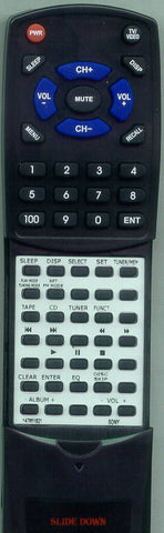 SONY HCDZX6 Replacement Remote
