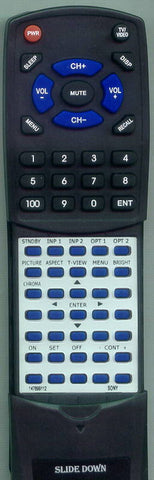 SONY FWD42PV1S Replacement Remote