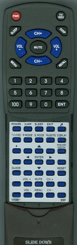 SONY KD32FS130 Replacement Remote
