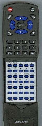 SONY KDL60EX500 Replacement Remote