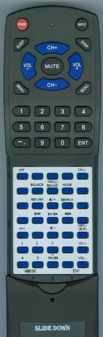 SONY DSXM50BT Replacement Remote