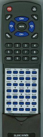 HISENSE RT164637 Replacement Remote