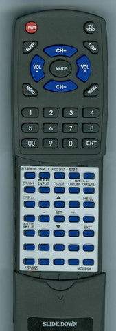 MITSUBISHI RT179TV0025 Replacement Remote