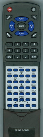 GE 13TVR45 Replacement Remote
