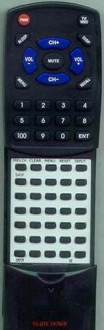GE 19GT317 Replacement Remote