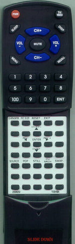 TOSHIBA TW65G80 Replacement Remote