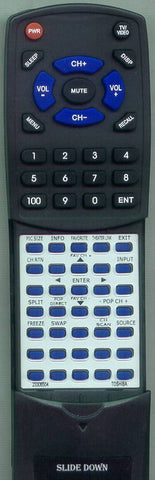 TOSHIBA 42HLX84 Replacement Remote