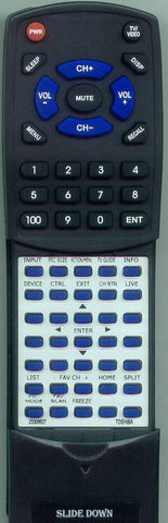 TOSHIBA 46HM95 Replacement Remote