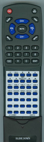 ONKYO 24140289Y Replacement Remote