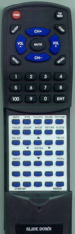 AOC RT2419200154P Replacement Remote