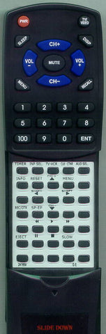 RCA RT247659 Replacement Remote