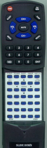 HITACHI CLU682GJ Replacement Remote