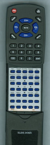 RCA HD50LPW52IB Replacement Remote