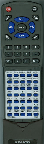DENON AVR-X3300W Replacement Remote