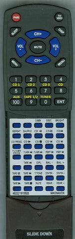 MAGNAVOXINSERT RC07106 Replacement Remote
