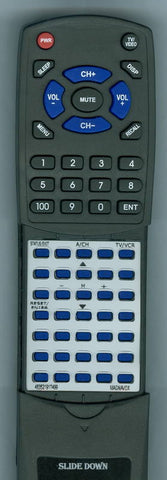 MAGNAVOX RR1942C822 Replacement Remote