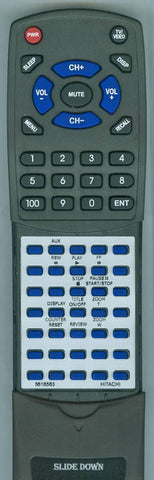 HITACHI 5616583 Replacement Remote