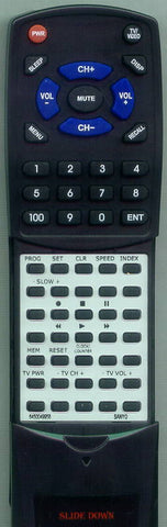 SANYO 6450049637 Replacement Remote