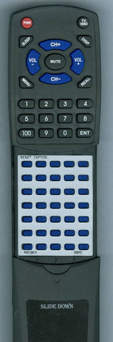 SANYO 6450126413 Replacement Remote