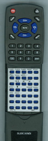 SANYO 645 027 7184 Replacement Remote