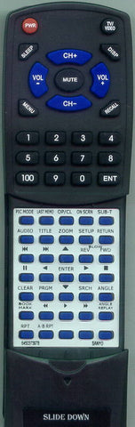 SANYO RT6450373978 Replacement Remote