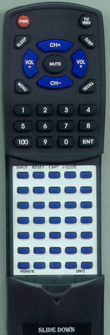 SANYO RT6450443190 Replacement Remote