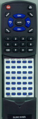 SANYO RT6450454301 Replacement Remote